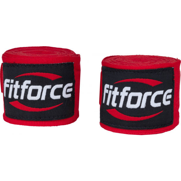Fitforce WRAPS 3,5M Боксов бинт, червено, Veľkosť 450