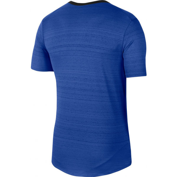 Nike DRI-FIT MILER Мъжка тениска за бягане, синьо, Veľkosť XL