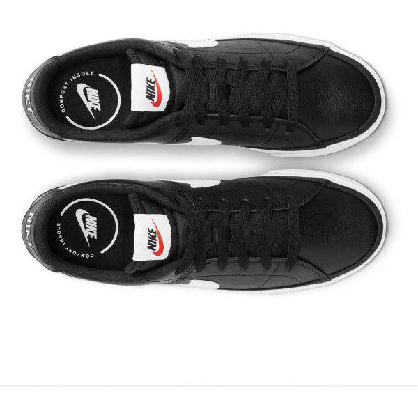 Nike COURT LEGACY Herren Sneaker, Schwarz, Größe 44.5