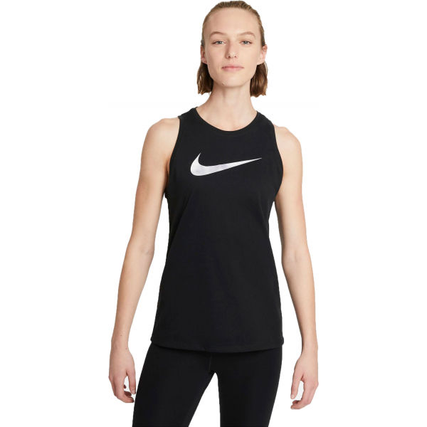 Nike DRY TANK ICON CLASH W Дамски спортен потник, черно, размер
