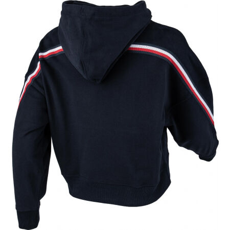 Dámská mikina - Tommy Hilfiger RELAXED TAPE HOODIE LS - 3