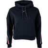 Dámská mikina - Tommy Hilfiger RELAXED TAPE HOODIE LS - 1