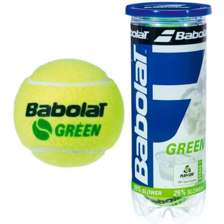 Tenisové míče - Babolat GREEN X3 - 2