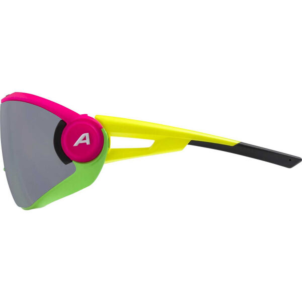 Alpina Sports 5W1NG Q+CM Слънчеви очила, розово, Veľkosť Os