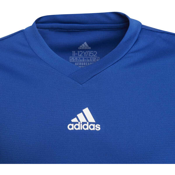 Adidas TEAM BASE TEE Y Fußballtrikot Für Jungs, Blau, Größe 152