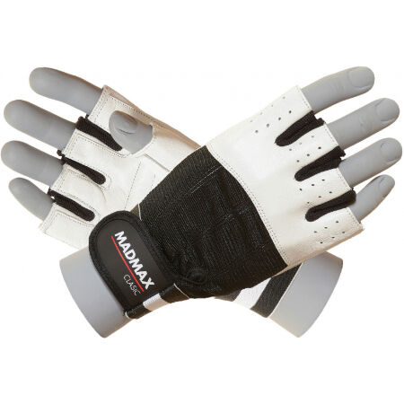 MADMAX CLASIC WHI - Fitness gloves