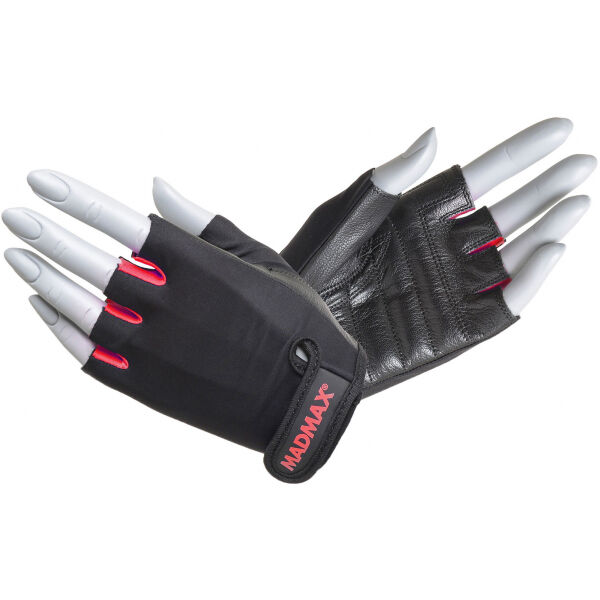 MADMAX RAINBOW BLK Fitness Handschuhe, Schwarz, Größe M
