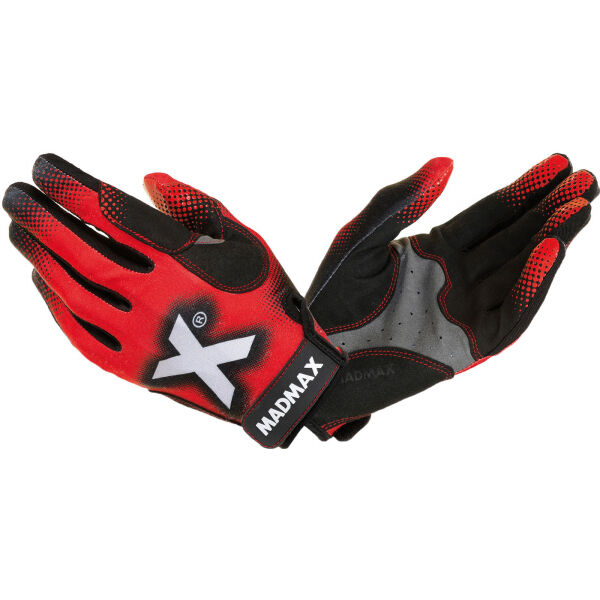 MADMAX Crossfit RED Crossfit Handschuhe, Rot, Größe M