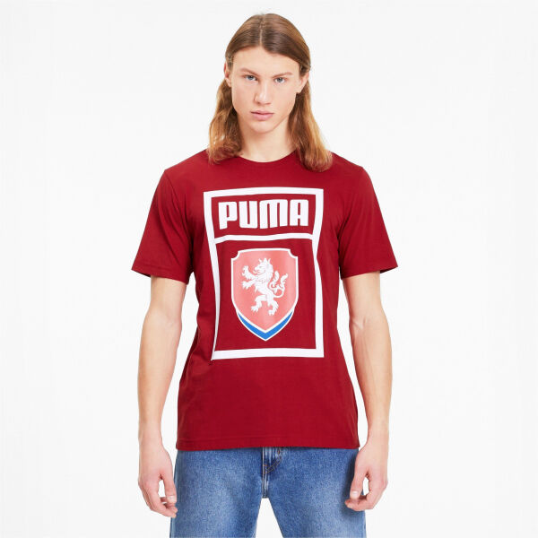 Puma FACR PUMA DNA TEE Herren Fußballshirt, Rot, Größe XL