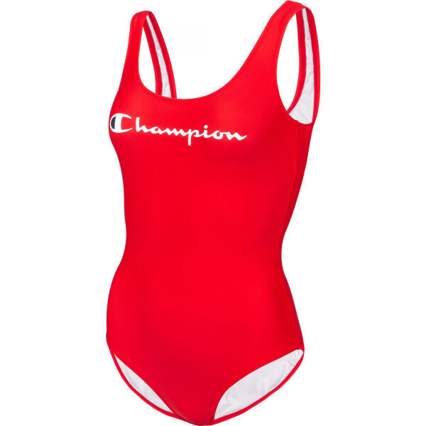 Champion SWIMMING SUIT Damen Badeanzug, Rot, Größe XS