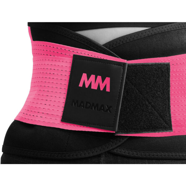 MADMAX SLIMMING BELT Пристягащ фитнес колан, розово, Veľkosť M