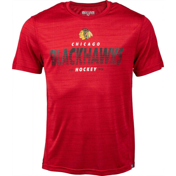 Levelwear STATIC HOOD CHICAGO Мъжка тениска, червено, Veľkosť XL