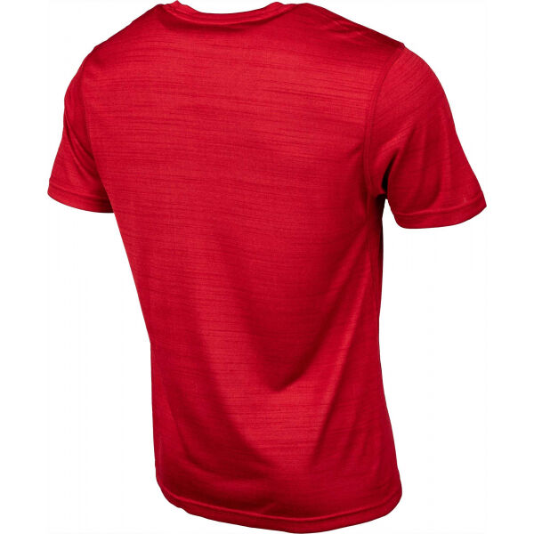 Levelwear STATIC HOOD CHICAGO Мъжка тениска, червено, Veľkosť M