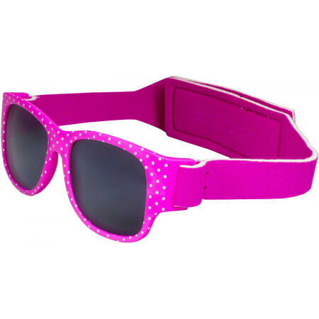 Children's sunglasses with an adjustable strap