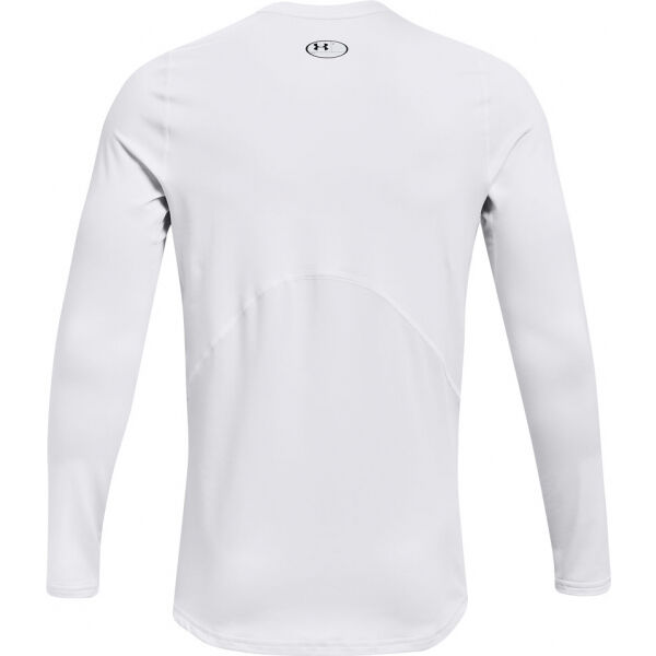 Under Armour CG ARMOUR FITTED CREW Herren-T-Shirt, Weiß, Größe XL