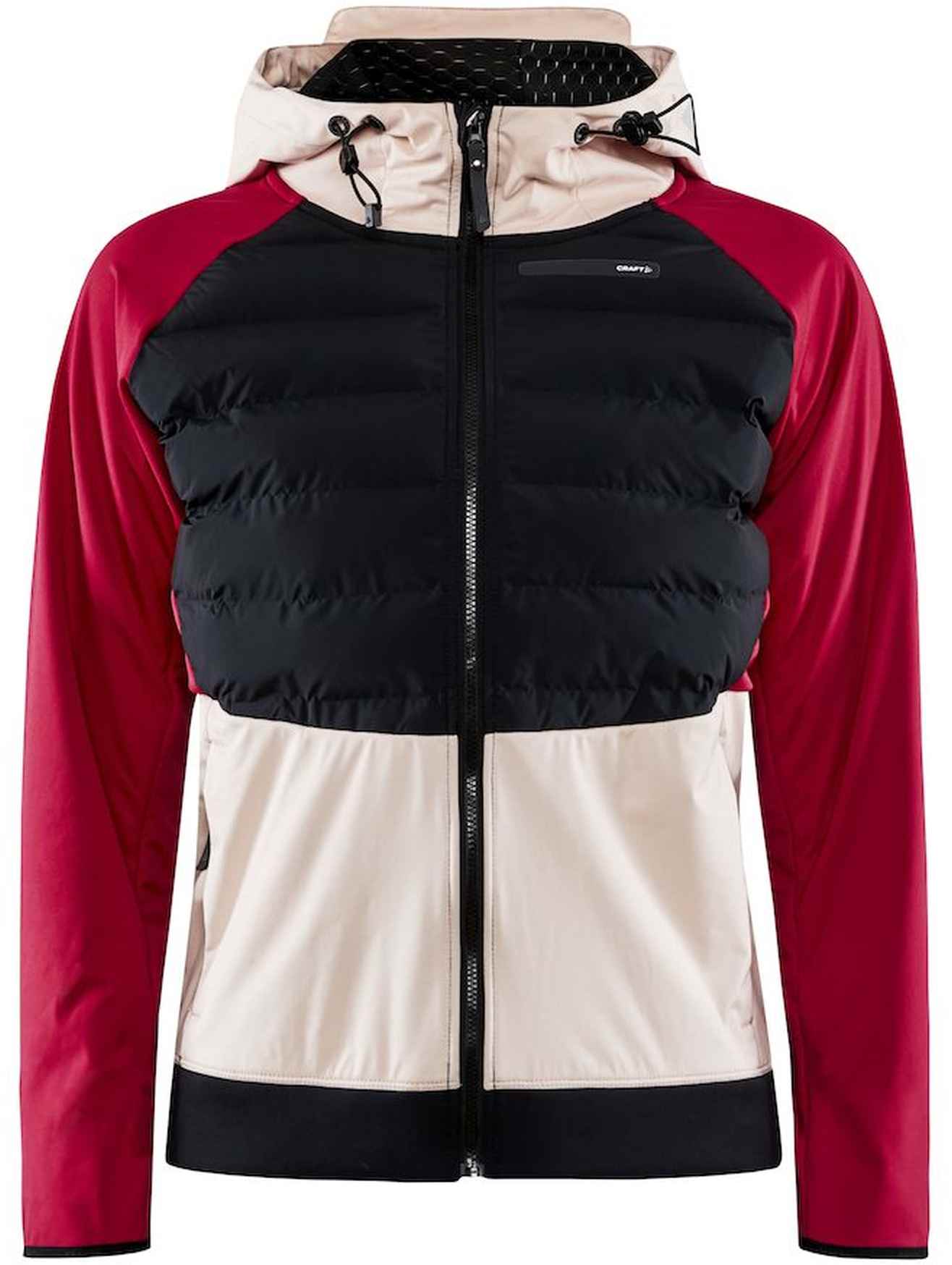 Women’s insulated jacket with a hood
