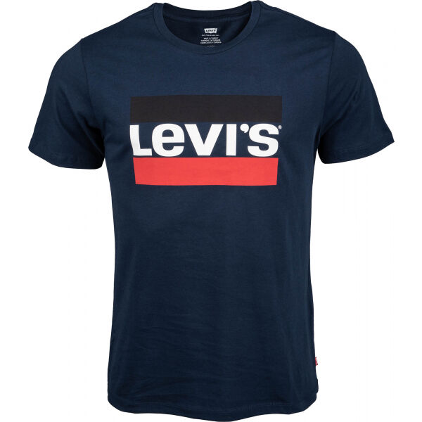 Levi's SPORTSWEAR LOGO GRAPHIC Férfi póló, sötétkék, méret XL