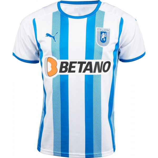 Puma UNIVERSITATEA CRAIOVA HOME SHIRT Férfi mez, fehér, méret L