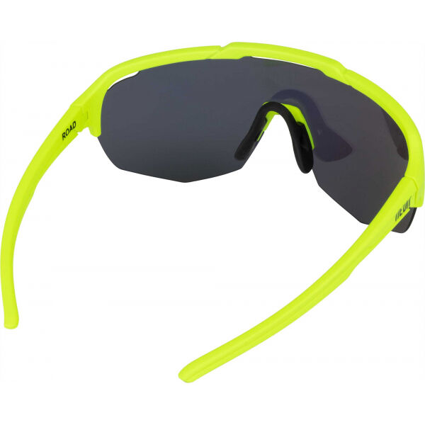 Neon ROAD Sonnenbrille, Gelb, Größe Os
