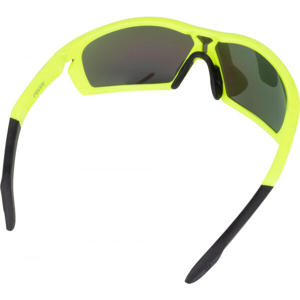 Neon FOCUS Sonnenbrille, Gelb, Größe Os