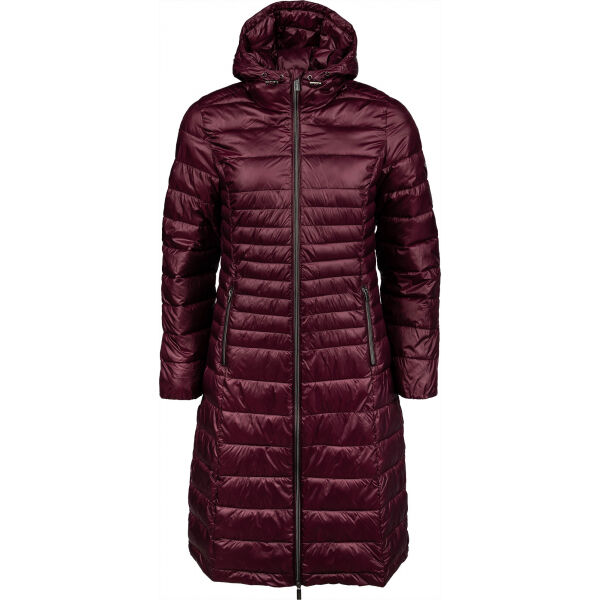 Lotto TEAL Női steppelt kabát, bordó, méret XS