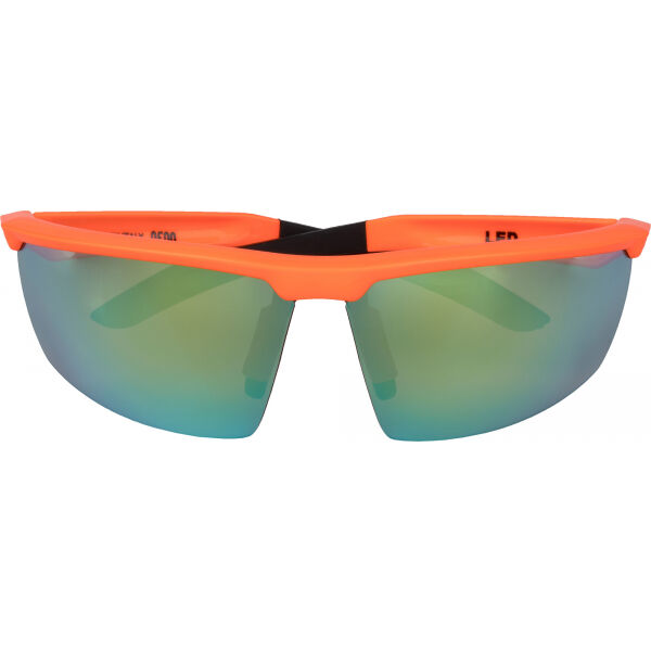 Neon LED Sonnenbrille, Orange, Größe Os