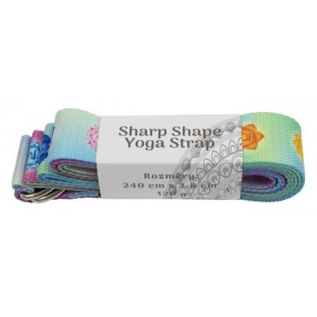 SHARP SHAPE YOGA STRAP RAINBOW - Bandă yoga