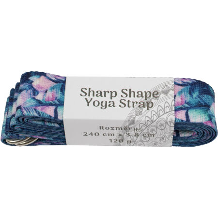 SHARP SHAPE YOGA STRAP LEAVES - Pasek do jogi
