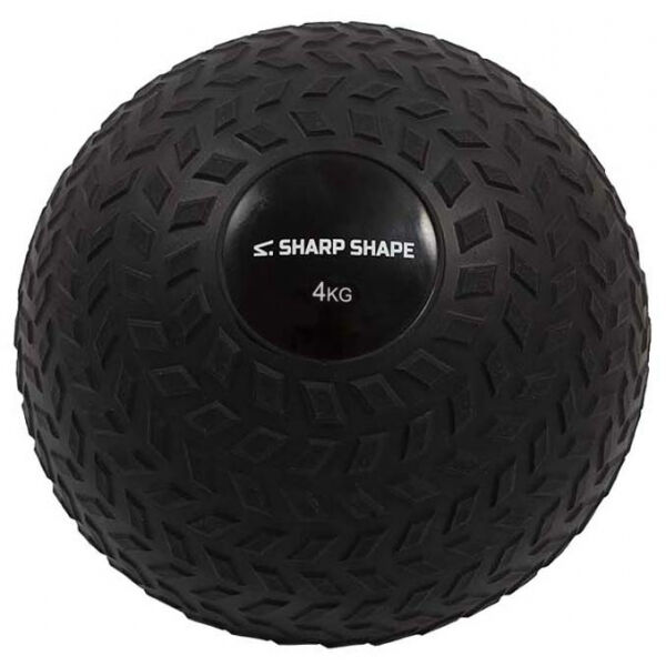 SHARP SHAPE SLAM BALL 4KG Medizinball, Schwarz, Größe Os