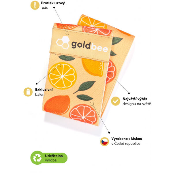 GOLDBEE BEBOOTY MELONS Spanngummi, Orange, Größe L
