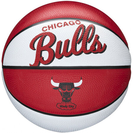Wilson NBA RETRO MINI BULLS - Mini minge de baschet