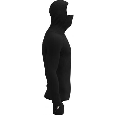 Men's functional sweatshirt - Compressport 3D THERMO ULTRALIGHT RACING HOODIE - 6