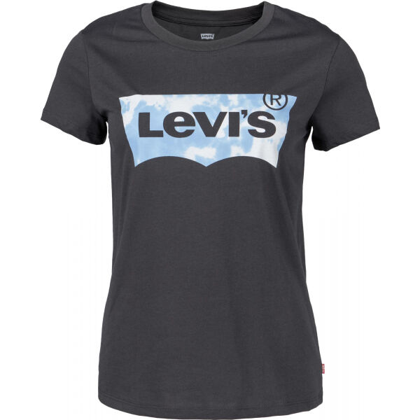 Levi's CORE THE PERFECT TEE Damenshirt, Dunkelgrau, Größe XS