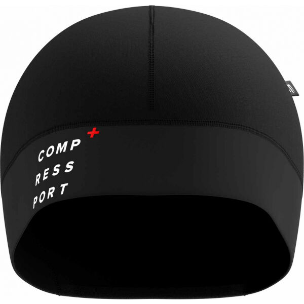 Compressport HURRICANE BEANIE Зимна  шапка за бягане, черно, Veľkosť UNI