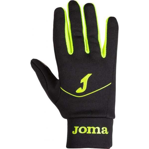 Joma TACTILE RUNNING Handschuhe Für Den Langlauf, Schwarz, Größe 10