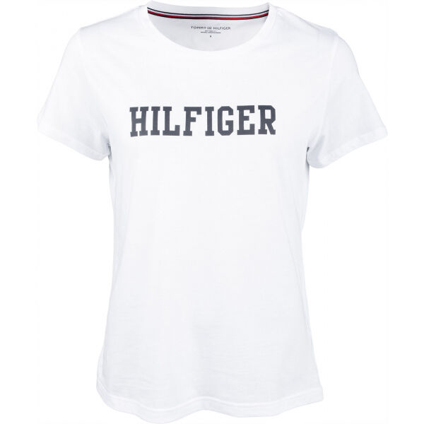 Tommy Hilfiger CN TEE SS HILFIGER Női póló, fehér, méret XS
