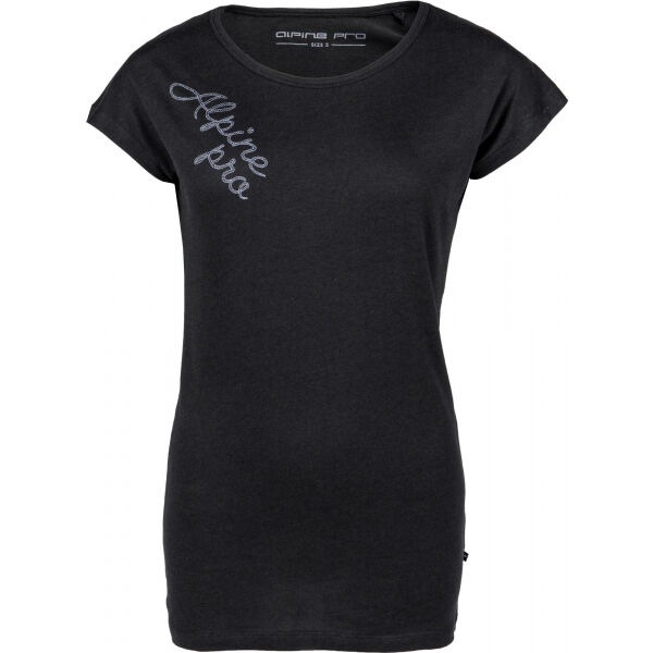 ALPINE PRO FAYA Női póló, fekete, méret XS