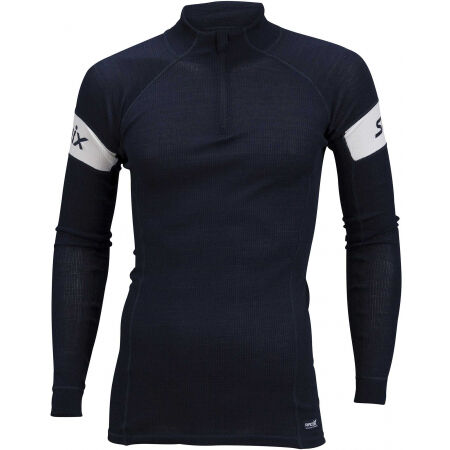Swix RACEX WARM - Men’s functional top with a high collar