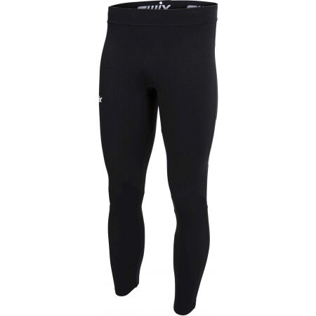 Swix FOCUS WARM TIGHTS - Pantaloni elastici respirabili și călduroși pentru bărbați