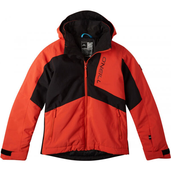 O'Neill HAMMER JR JACKET Gyerek sí/snowboard kabát, piros, méret 152