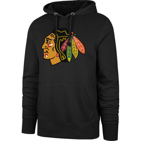 47 NHL CHICAGO BLACKHAWKS IMPRINT BURNSIDE HOOD - Мъжки пуловер