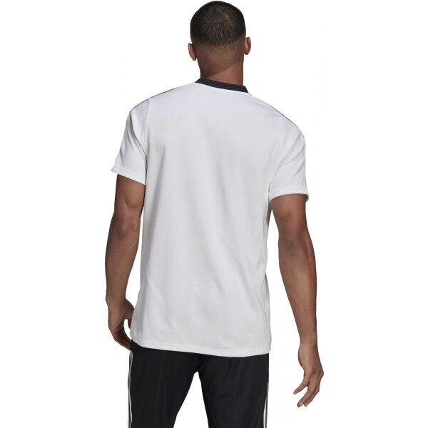 Adidas TIRO21 POLO Мъжка футболна тениска, бяло, Veľkosť XS