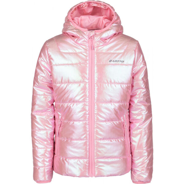 Lotto CANELA Lány steppelt kabát, rózsaszín, méret 140/146