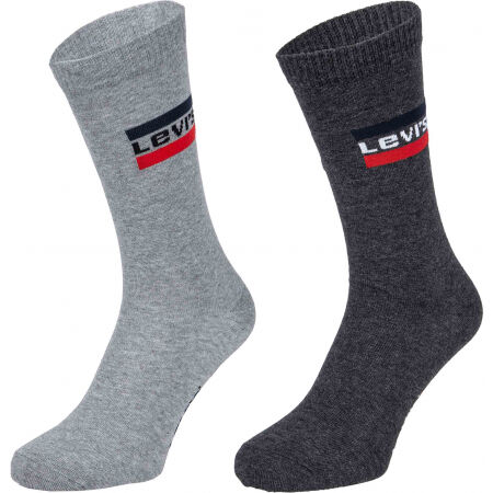 Levi's REGULAR CUT SPRTWR LOGO 2P - Чорапи