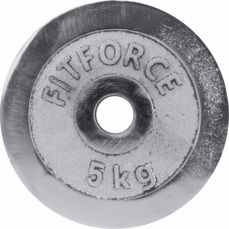 Fitforce WEIGHT DISC PLATE 5KG CHROME - Weight Disc Plate