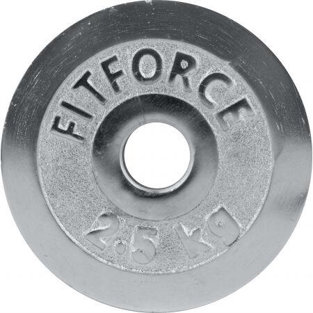 Fitforce WEIGHT DISC PLATE 2.5KG CHROME 30MM - Weight Disc Plate