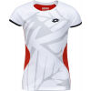 Koszulka tenisowa dziewczęca - Lotto TOP TEN G III TEE PRT PL - 1