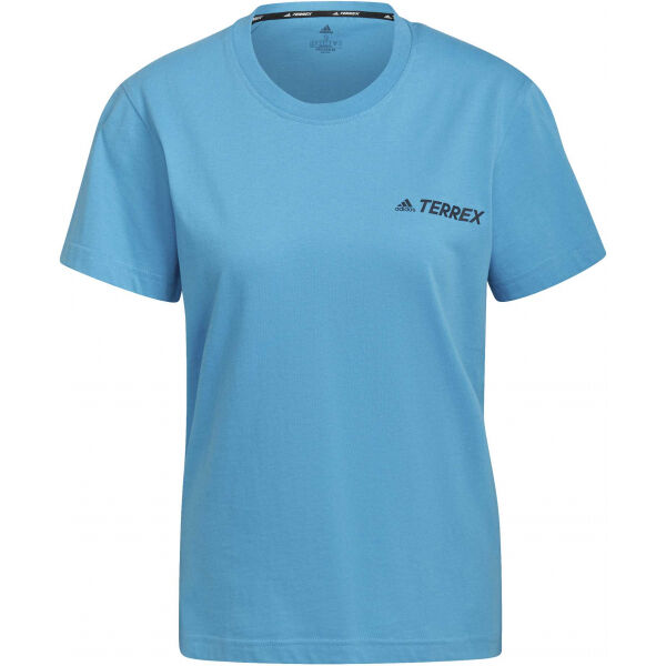 adidas TERREX TEE Női outdoor póló, kék, méret