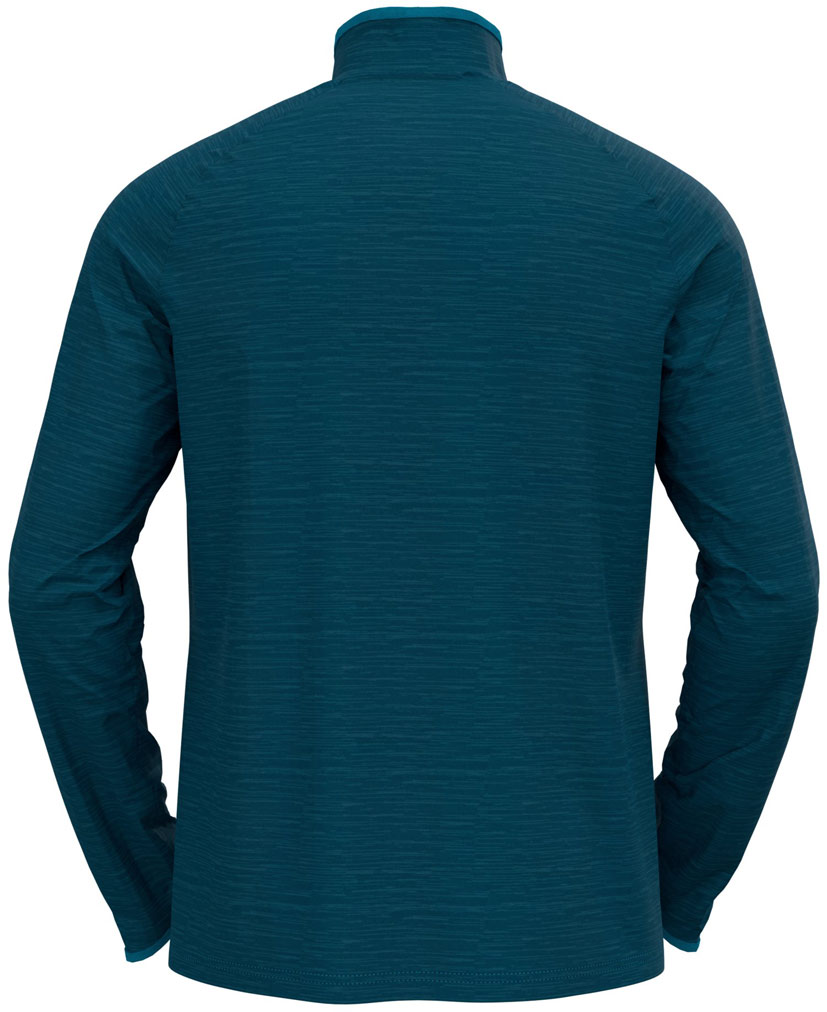 Sweatshirt with half zipper