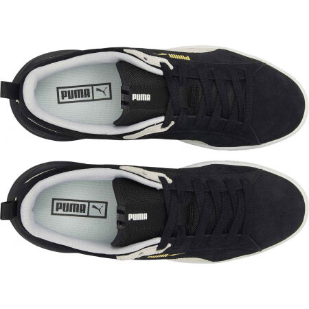 Pánské volnočasové boty - Puma SUEDE BLOC PUMA BLACK-EBONY - 4